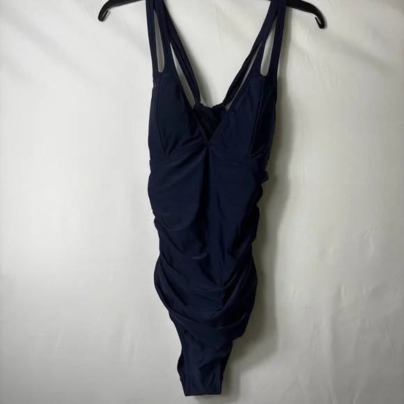 NWT one piece Swimsuit Size L Blue - Picture 1 of 6